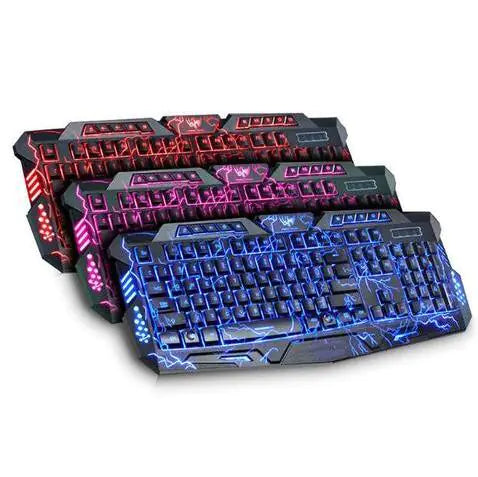 Gaming Keyboard with LED Backlighting