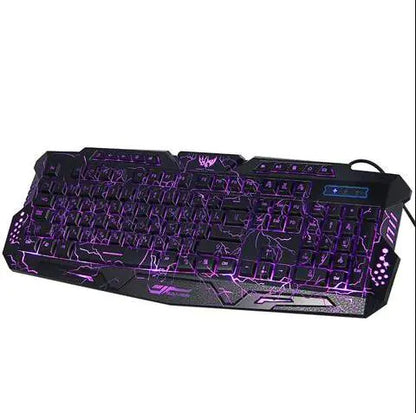 Gaming Keyboard with LED Backlighting