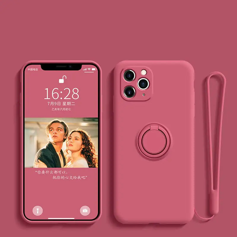 Liquid Silicone Shell Ring Holder - Compatible Design