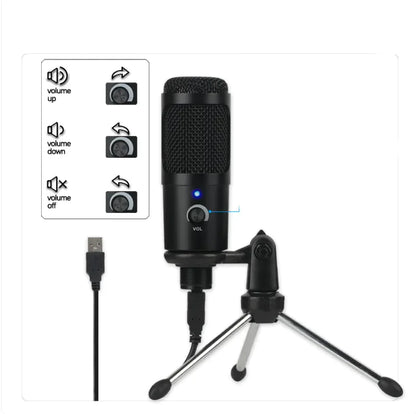 Pro Stream Condenser Mic – Gaming & Live Recording